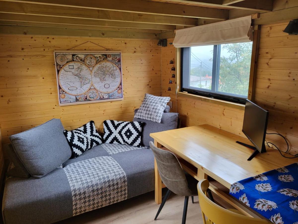 Villa Tinyhouse Rossas Santa Comba de Rossas Exterior foto