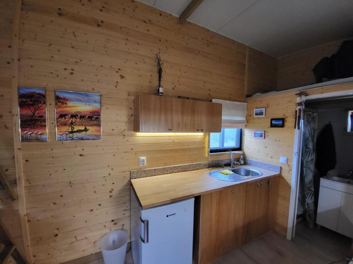 Villa Tinyhouse Rossas Santa Comba de Rossas Exterior foto